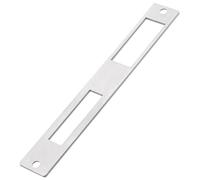 EMSea 1pc Placa Cierre Plana Puerta Acero Inoxidable 172 Mm X 23,7 Mm Manija Puerta Cerrojo Seguridad Placas Cierre Puerta Interior Exterior Abridor Puerta Eléctrico Plateado (completamente Cerrado)