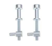 EMSea 2 Tornillos Tensores de Cadena para Motosierras de 52 Mm Compatible con Stihl 028 038 MS 270 280 380
