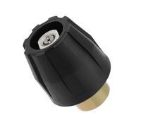EMSea Boquilla de pistola limpiadora a presión 25035 boquilla de alta presión + protección de boquilla compatible con Karcher (conector rápido de 1/4 pulgadas)