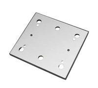 EMSea Reemplazo Almohadilla Lijado 158324-9 Compatible con Makita BO4555 BO4556 Almohadilla de Respaldo de Placa Base Almohadilla de Esponja 110x100mm/4,33x3,94 Pulgadas