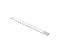 EMUCA - Aplique LED recargable por USB Kaus con sensor de movimiento, L 400 mm, Anodizado mate, Plástico y Aluminio, 1 un