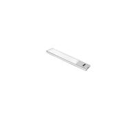 EMUCA - Aplique LED recargable por USB Kaus con sensor táctil de proximidad, L 240 mm, Anodizado mate, Plástico y Aluminio
