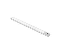EMUCA - Aplique LED recargable por USB Kaus con sensor táctil de proximidad, L 400 mm, Anodizado mate, Plástico y Aluminio