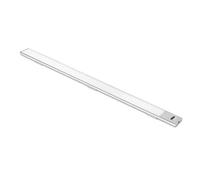 Emuca Aplique LED recargable por USB Kaus, sensor táctil de proximidad, 600 mm, anodizado mate
