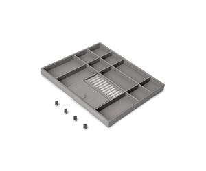 Emuca Cajón organizador Quartz 540 (M70) Titanio