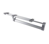 Emuca - Colgador extraible de perchas para armario o vestidor, perchero colgador, percha extensible de 350mm de largo