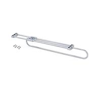Emuca - Colgador extraíble Self para armario, 450, Pintado aluminio, Acero y Plástico