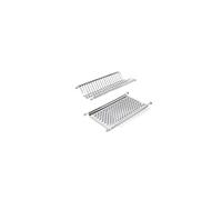 EMUCA Escurridor de Platos y Vasos para Muebles de Cocina de 60 cm de ancho, anchura interior módulo 535-570 mm, Acero Inoxidable