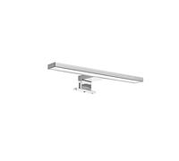 EMUCA - Foco LED para Espejo de baño, IP44, 300 mm, Plástico, Cromado (5149111)
