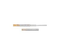 EMUCA - Guías Laterales para cajones con rodamiento de Bolas 45mm x 400mm, Pack de 1 Juego de guías de extracción Total con Cierre Suave