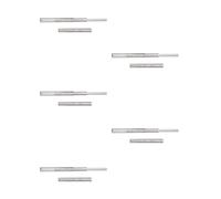 EMUCA - Juego de guías correderas a Bolas de extracción Total 45 x 350 mm para cajón, Lote de 5