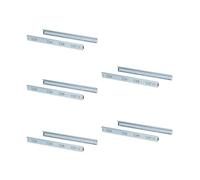 EMUCA - Juego de guías correderas a Bolas de extracción Total 45mm x 450mm para cajón, Lote de 5