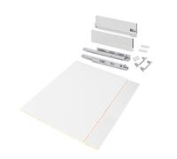 Emuca Kit de cajón Vertex para módulo 900 mm, altura 178 mm, blanco