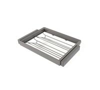 Emuca Kit Quartz de cajón zapatero y bastidor regulable, Módulo 70cm, Titanio