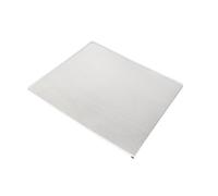 Emuca Protector fondo mueble cocina, fondo fregadero M60, 568 x 580 mm, espesor 16 mm, Aluminio
