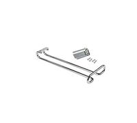 EMUCA - Soporte para Copas Colgante, Porta Copas para Mueble, Bar o estantería de Acero Cromado, 28cm