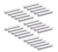 Emuca - Tirador para mueble, CC 64mm, aluminio, anodizado mate, Set de 25