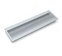 EMUCA - Tiradores para mueble, intereje 160mm, L 190 mm, Aluminio, Anodizado mate, 5 ud.