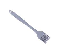 EMUKOEP Brocha de Repostería Desmontable Resistente Al Calor de Silicona para Hornear, Asar, Aceite de Cocina, Pavo, Cocina de 6,7x1,3 Pulgadas (Gris claro)