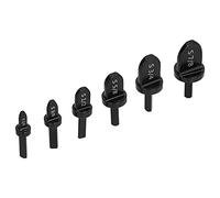 EMUKOEP Kit de Herramientas de Abocardado de Acero, 6 uds., 6 Tamaños de 1/4 Pulgadas a 7/8 Pulgadas para Tubo de Cobre, Juego de Expansor con Taladro Eléctrico Manual