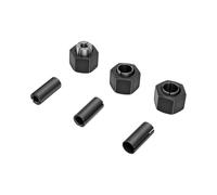 EMUKOEP Kit de Tuercas de Fresadora de 6 Piezas, Repuesto para Manguitos DW618 de 1/2 pulg., 1/4 pulg., 12 Mm
