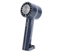EMUKOEP Pequeño Ventilador Personal Portátil de Mano, Mini Ventilador de Compresión en Frío, Recargable por USB, Silencioso de Enfriamiento Rápido para el Hogar y la Oficina (Azul marino)