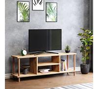 Mueble tv ærøskøbing aglomerado 43 x 120 x 29 cm efecto madera [en.casa]