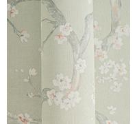 Livingwalls papel pintado Hot Spots no tejido efecto metálico floral verde/blanco/gris 10,05x0,53 m