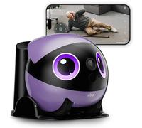 Enabot EBO Air 2 Plus FamilyBot, Robot Móvil IA, Cámara Vigilancia 3K para el Hogar & Mascotas, Audio Bidireccional, Batería, Imagen Facial Personalizada (Púrpura Nebula)