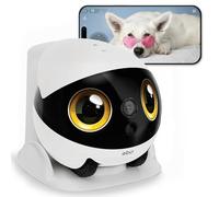 Enabot EBO Air 2S FamilyBot - Robot Cámara Mascotas 2,5K, Batería 9-10H, Seguimiento IA, Patrulla, Vídeo Bidireccional, Recarga Auto, Almacenamiento Local - Gatos, Perros y Familia