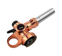 Encendedor de antorcha de butano con temperatura de 1300 °C para soldar cocinar barbacoa hornear con ajustable y diseño práctico Encendedor de luz de hidrocarburo