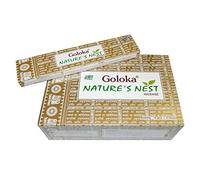 Encens Goloka 12 boîtes Nature's Nest Bâtonnets d'encens indien