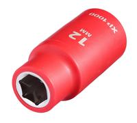 Enchufe Aislado Draper XP1000 VDE 1/2"D 12mm 6 Puntos Longitud Estándar 17753