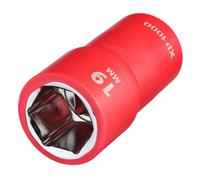 Enchufe Aislado Draper XP1000 VDE 1/2"D 19mm 6 Puntos Longitud Estándar 17982