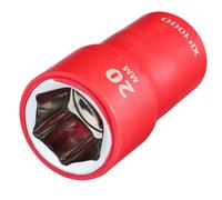 Enchufe Aislado Draper XP1000 VDE 1/2"D 20Mm 6 Puntos Longitud Estándar 18036