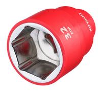 Enchufe Aislado Draper XP1000 VDE 1/2"D 32Mm 6 Puntos Longitud Estándar 18046