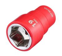 Enchufe Aislado Draper XP1000 VDE 3/8"D 19mm 6 Puntos Longitud Estándar 17655