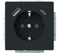 Enchufe BJ SCHUKO -/USB C 20 EUCB2USBAC-885