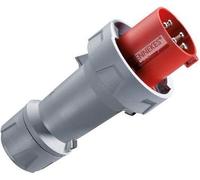 Enchufe CEE de 5 polos, 125A, 400V, de color rojo, con conexión por tornillo PowerTOP-Plus.