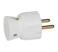 Enchufe Clavija 2P+T S/Lateral Blanca (Legrand 050316)