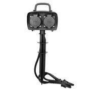 ENCHUFE DE JARDÍN 2X2P+Z, IP44, CABLE DE 1,5 M H07RN-F 3 - ON-AE-13138