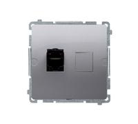 Enchufe de ordenador individual RJ45, cat. Simon Basic BM61.01/21