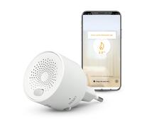 Enchufe Detector de Gas (Metano, Propano y Butano) con Alarma 70DB Inteligente Smart WIFI App Garza con Notificaciones en la App