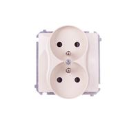 Enchufe doble 16A IP20 con Simon Basic BMGZ2MZ.01/12
