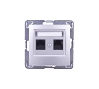 Enchufe doble ordenador RJ45 cat.5e IMPRESIÓN GPK-2Y/K/m/18