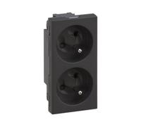 Enchufe doble S500 con/u 16A sin Simon Connect 50000458-038