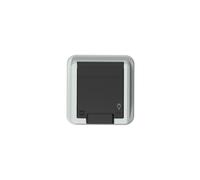 ENCHUFE PT GRIS 1X Z/U CON TAPA IP55 ABRAZADERAS AQUANT 5041-70