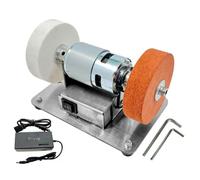 Enchufe Europeo, Amoladora Doble de 100 W, Motor de Amoladora, Mini Muela Eléctrica de Pulido Grueso y Fino, Piedra de Afilar