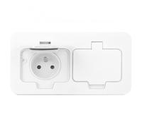 Enchufe hermético doble OR-GM-9047/W