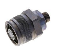Enchufe hidráulico de acero 10 mm L Anillo de corte ISO 14540/8434-1 D M32 x 3